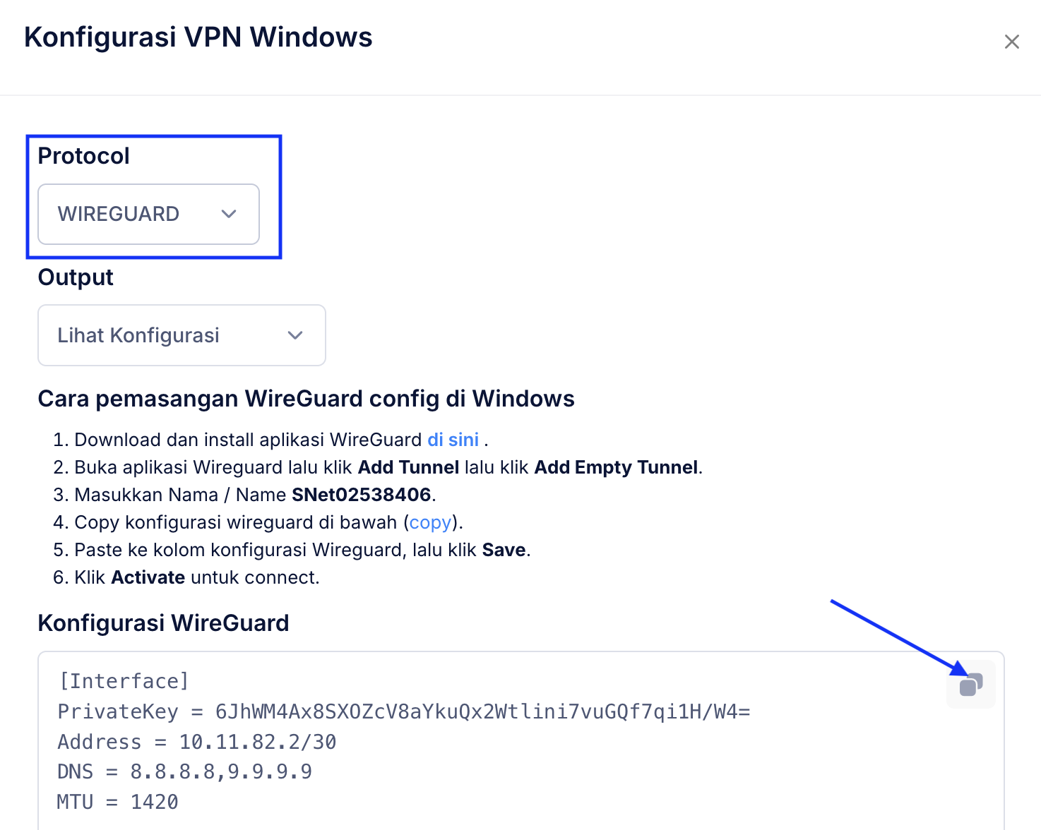 konfigurasi vpn windows